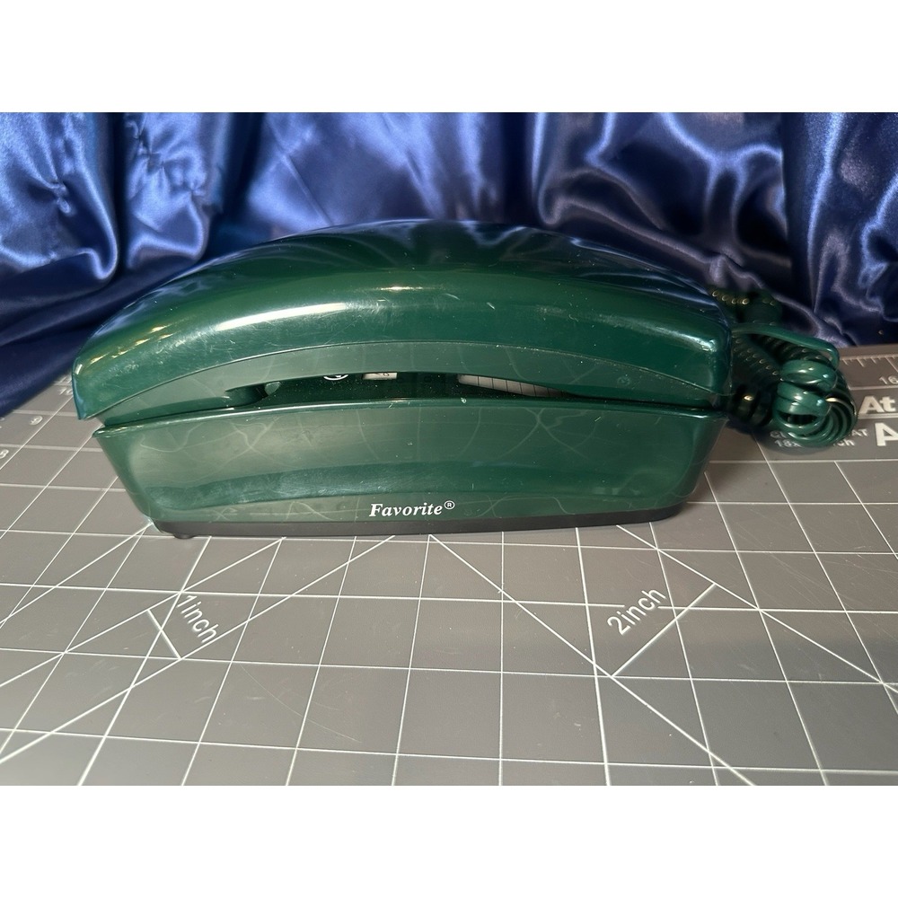 Northwestern Bell Phones Favorite Forest Green Push Button Retro Slimline - Picture 4 of 12